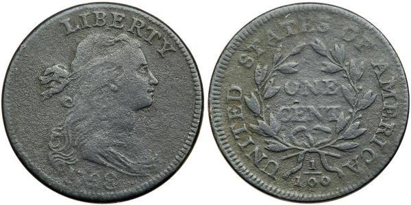 1 Cent USA (1776 - ) Copper 