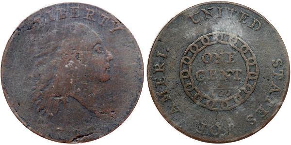 1 Cent USA (1776 - ) Copper 
