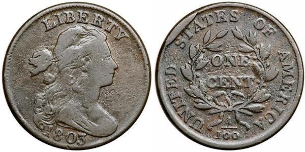 1 Cent USA (1776 - ) Copper 