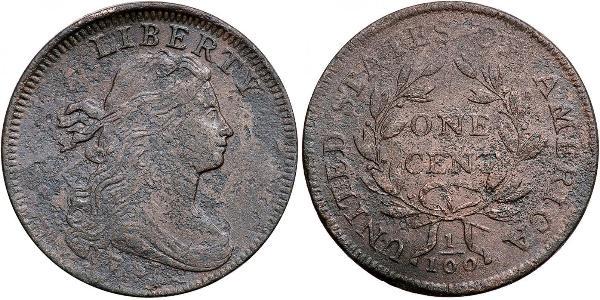 1 Cent USA (1776 - ) Copper 