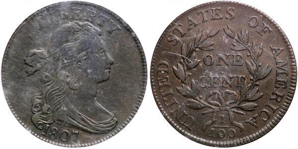 1 Cent USA (1776 - ) Copper 