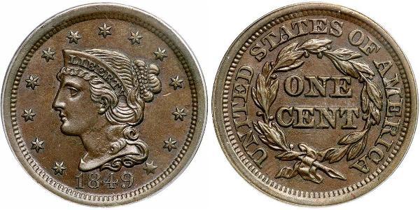 1 Cent USA (1776 - ) Copper 