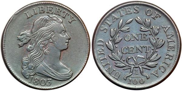 1 Cent USA (1776 - ) Copper 