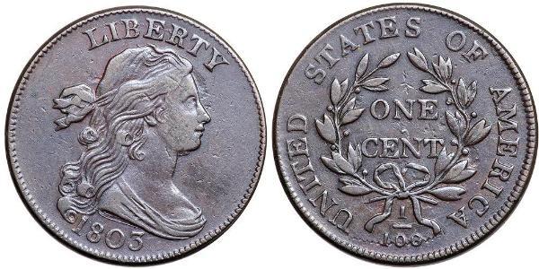 1 Cent USA (1776 - ) Copper 