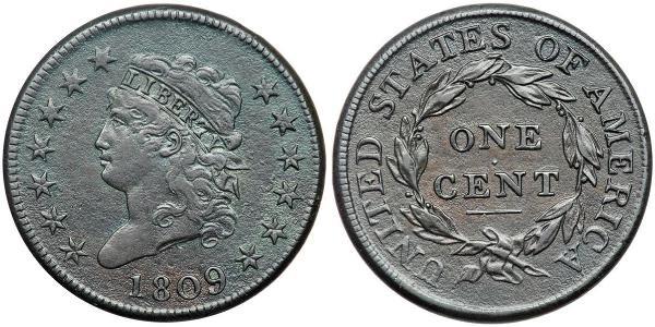 1 Cent USA (1776 - ) Copper 