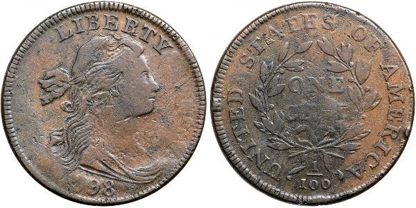 1 Cent USA (1776 - ) Copper 