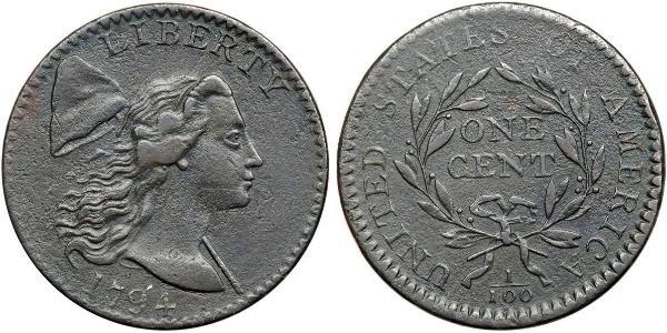 1 Cent USA (1776 - ) Copper 