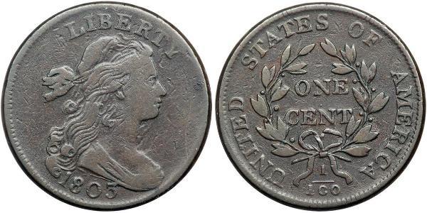 1 Cent USA (1776 - ) Copper 
