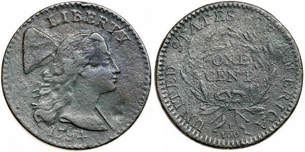 1 Cent USA (1776 - ) Copper 