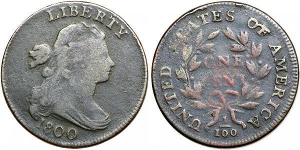 1 Cent USA (1776 - ) Copper 