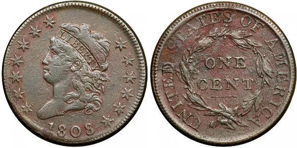 1 Cent USA (1776 - ) Copper 
