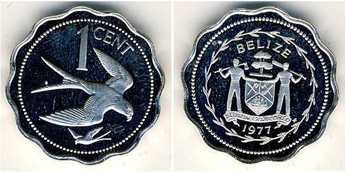 1 Cent Belize (1981 - ) Copper/Nickel 