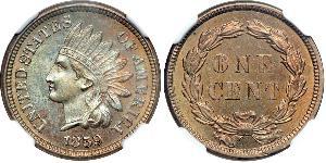 1 Cent USA (1776 - ) Copper/Nickel 