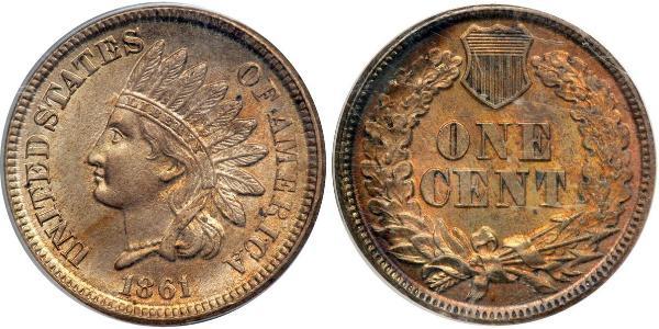 1 Cent USA (1776 - ) Copper/Nickel 