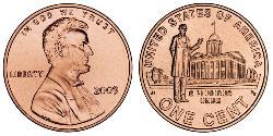 1 Cent USA (1776 - ) Copper/Zinc Abraham Lincoln (1809-1865)