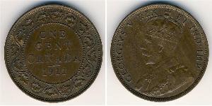 1 Cent Canada Cuivre George V (1865-1936)