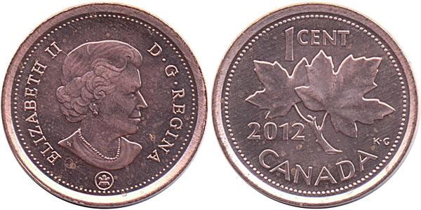 1 Cent Canada Cuivre Elizabeth II (1926-2022)