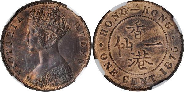 1 Cent Hong Kong Cuivre Victoria (1819 - 1901)