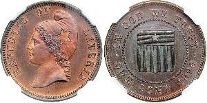 1 Cent Liberia Cuivre 