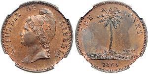 1 Cent Liberia Cuivre 