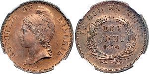 1 Cent Liberia Cuivre 