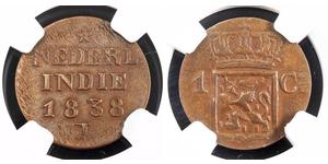 1 Cent Pays-Bas Cuivre 