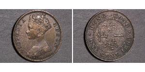 1 Cent Hongkong Kupfer Victoria (1819 - 1901)