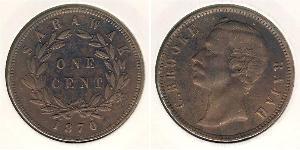 1 Cent Sarawak Kupfer 