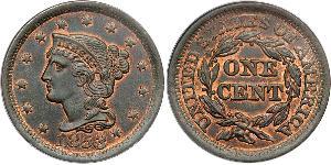 1 Cent Vereinigten Staaten von Amerika (1776 - ) Kupfer 