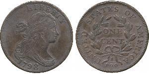 1 Cent Vereinigten Staaten von Amerika (1776 - ) Kupfer 