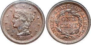 1 Cent Vereinigten Staaten von Amerika (1776 - ) Kupfer 