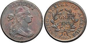 1 Cent Vereinigten Staaten von Amerika (1776 - ) Kupfer 