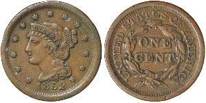 1 Cent Vereinigten Staaten von Amerika (1776 - ) Kupfer 