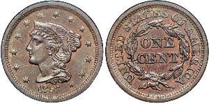1 Cent Vereinigten Staaten von Amerika (1776 - ) Kupfer 