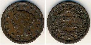 1 Cent Vereinigten Staaten von Amerika (1776 - ) Kupfer 