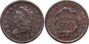 1 Cent Vereinigten Staaten von Amerika (1776 - ) Kupfer 