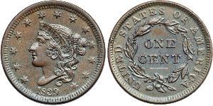 1 Cent Vereinigten Staaten von Amerika (1776 - ) Kupfer 