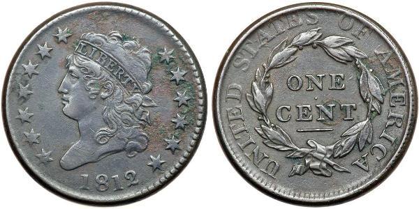 1 Cent Vereinigten Staaten von Amerika (1776 - ) Kupfer 