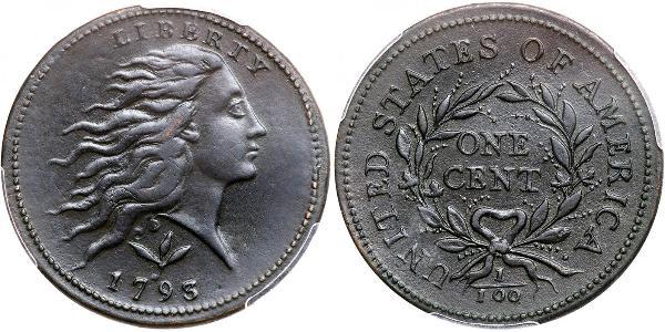 1 Cent Vereinigten Staaten von Amerika (1776 - ) Kupfer 