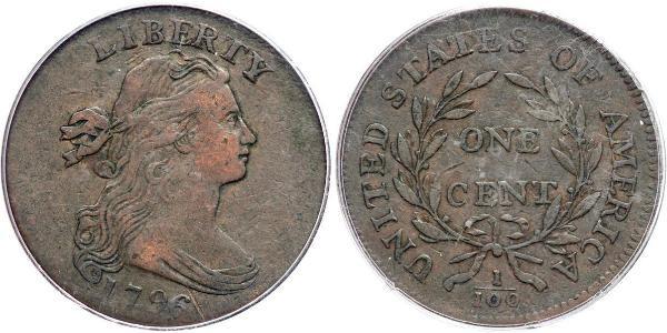 1 Cent Vereinigten Staaten von Amerika (1776 - ) Kupfer 