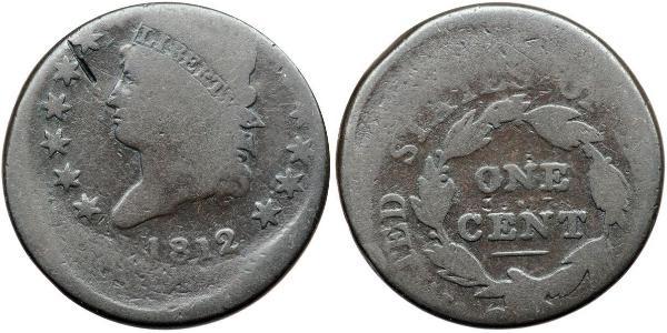 1 Cent Vereinigten Staaten von Amerika (1776 - ) Kupfer 