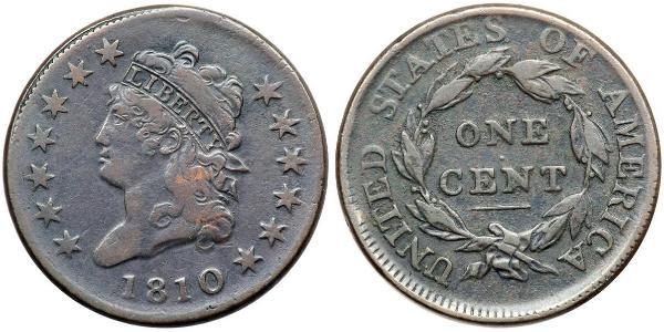 1 Cent Vereinigten Staaten von Amerika (1776 - ) Kupfer 