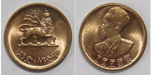 1 Cent Äthiopien Kupfer Haile Selassie