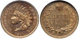 1 Cent Vereinigten Staaten von Amerika (1776 - ) Kupfer/Nickel 