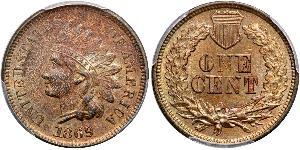 1 Cent Vereinigten Staaten von Amerika (1776 - ) Kupfer/Nickel 