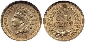 1 Cent Vereinigten Staaten von Amerika (1776 - ) Kupfer/Nickel 