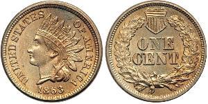 1 Cent Vereinigten Staaten von Amerika (1776 - ) Kupfer/Nickel 