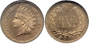 1 Cent Vereinigten Staaten von Amerika (1776 - ) Kupfer/Nickel 