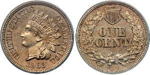 1 Cent Vereinigten Staaten von Amerika (1776 - ) Kupfer/Nickel 
