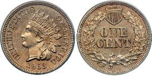 1 Cent Vereinigten Staaten von Amerika (1776 - ) Kupfer/Nickel 